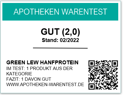 QR Code Green lew Hanfprotein