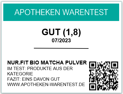 Matcha Pulver Test QR.C