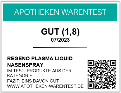 Regeno Plasma Liquid Nasenspray Erfahrungen QR.C