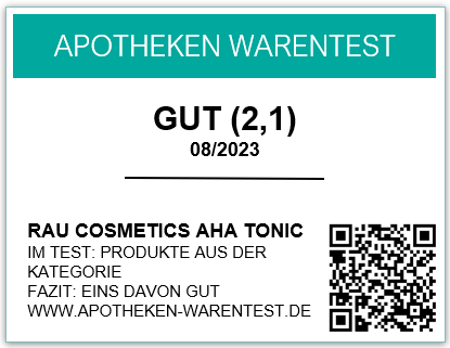 Rau Cosmetics AHA Toner Erfahrungen QR.C