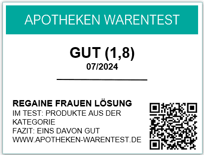 Regaine Frauen Langzeiterfahrung QR.C.